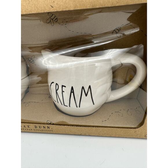 Rae Dunn Bee Collection Set Sugar and Creamer, NIB - Picture 3 of 6